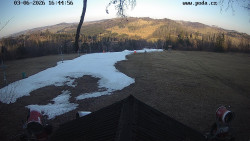 Sjezdovka, panorama východ