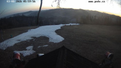 Sjezdovka, panorama východ