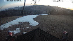 Sjezdovka, panorama východ