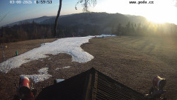 Sjezdovka, panorama východ