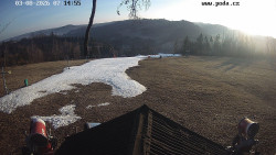 Sjezdovka, panorama východ