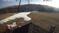 Sjezdovka, panorama východ