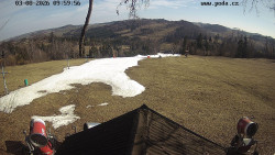 Sjezdovka, panorama východ