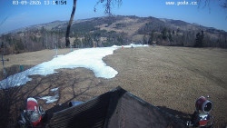 Sjezdovka, panorama východ