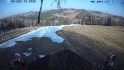 Sjezdovka, panorama východ