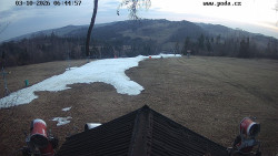 Sjezdovka, panorama východ