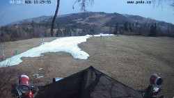 Sjezdovka, panorama východ