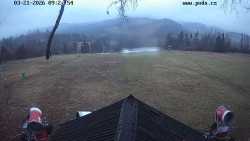 Sjezdovka, panorama východ