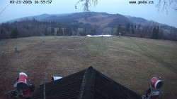 Sjezdovka, panorama východ