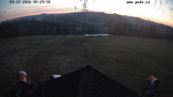 Sjezdovka, panorama východ