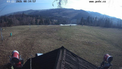 Sjezdovka, panorama východ