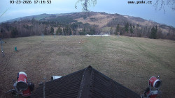 Sjezdovka, panorama východ