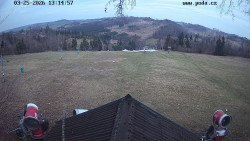 Sjezdovka, panorama východ