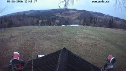 Sjezdovka, panorama východ