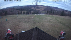 Sjezdovka, panorama východ