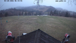 Sjezdovka, panorama východ