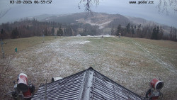 Sjezdovka, panorama východ