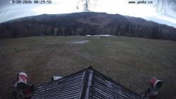 Sjezdovka, panorama východ