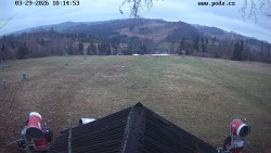 Sjezdovka, panorama východ