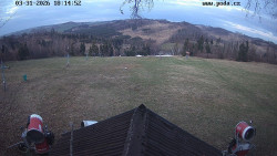 Sjezdovka, panorama východ