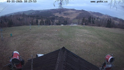 Sjezdovka, panorama východ