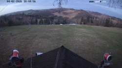 Sjezdovka, panorama východ