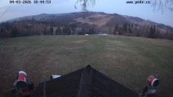 Sjezdovka, panorama východ