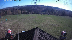 Sjezdovka, panorama východ