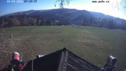 Sjezdovka, panorama východ