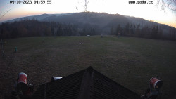 Sjezdovka, panorama východ