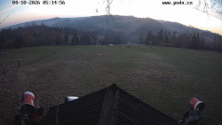 Sjezdovka, panorama východ