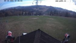 Sjezdovka, panorama východ