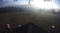 Sjezdovka, panorama východ