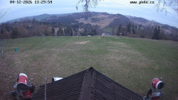 Sjezdovka, panorama východ