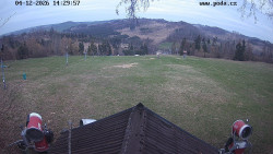 Sjezdovka, panorama východ