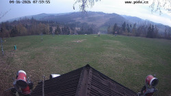 Sjezdovka, panorama východ