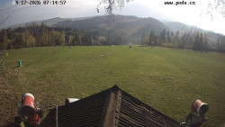 Sjezdovka, panorama východ