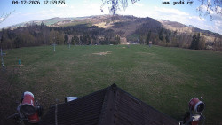 Sjezdovka, panorama východ