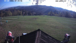 Sjezdovka, panorama východ