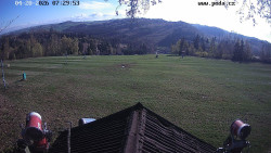 Sjezdovka, panorama východ