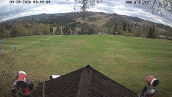 Sjezdovka, panorama východ