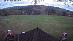 Sjezdovka, panorama východ