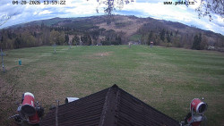 Sjezdovka, panorama východ