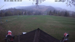 Sjezdovka, panorama východ