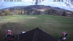 Sjezdovka, panorama východ