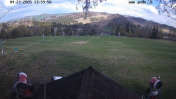 Sjezdovka, panorama východ