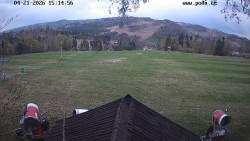 Sjezdovka, panorama východ