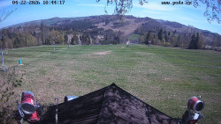 Sjezdovka, panorama východ