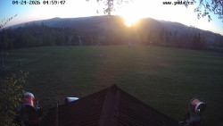 Sjezdovka, panorama východ