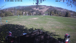 Sjezdovka, panorama východ